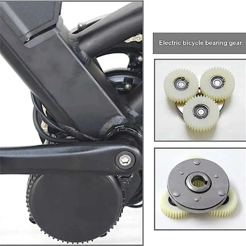 

(AIMA) Запасные части для электровелосипедов с мотором Bafang: нейлоновый зубчатый венец (38 мм) для внутреннего кольца.