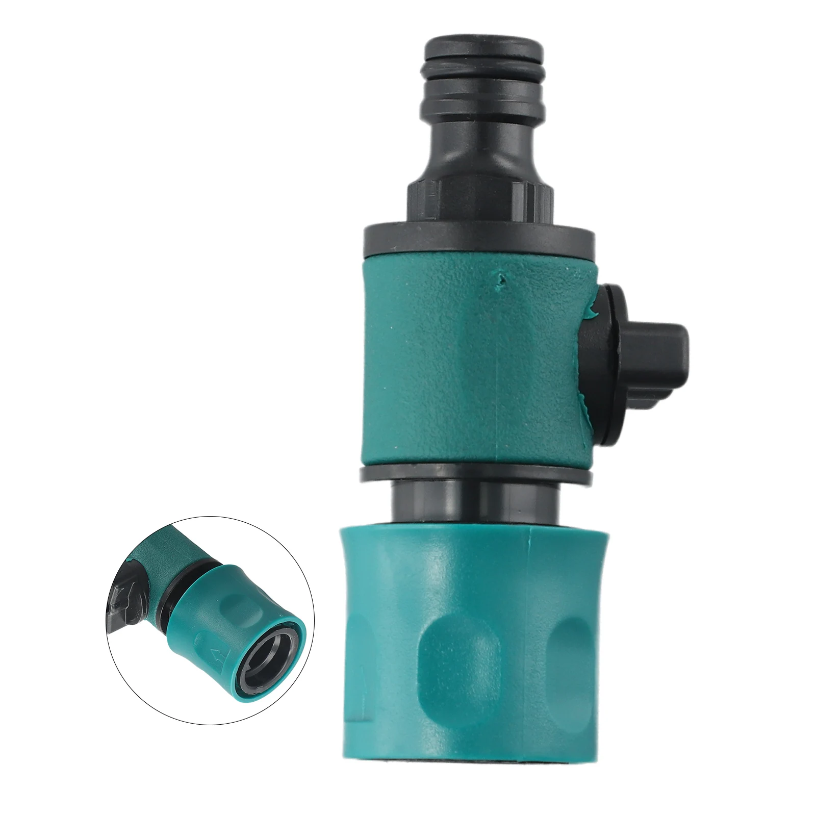 

Industrial Hose Connector Irrigation Lawns Pipe Shut Off Tap Valve Watering Flowers Garden Plants Quick Coupler