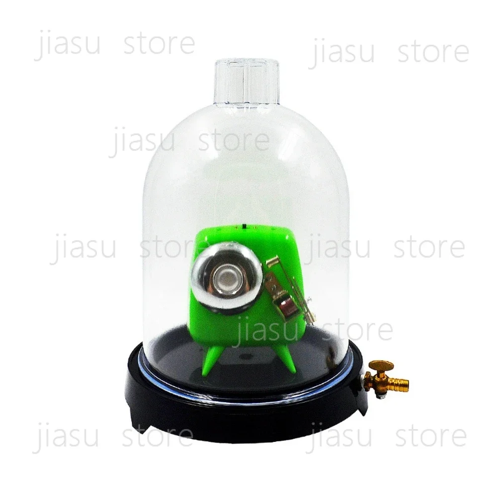 

Vacuum Hood Suction Disc Bell In Vacuum Laboratory Plastic Jar Sound Physics Scientific Experimental Tool
