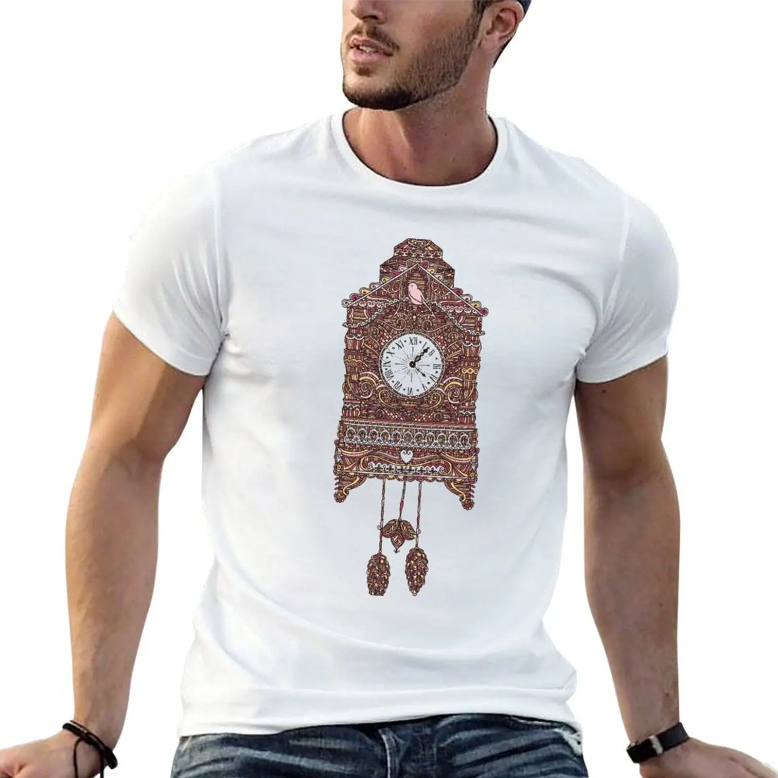 Autumn Cuckoo Clock T-Shirt Blouse sublime mens graphic t-shirts hip hop