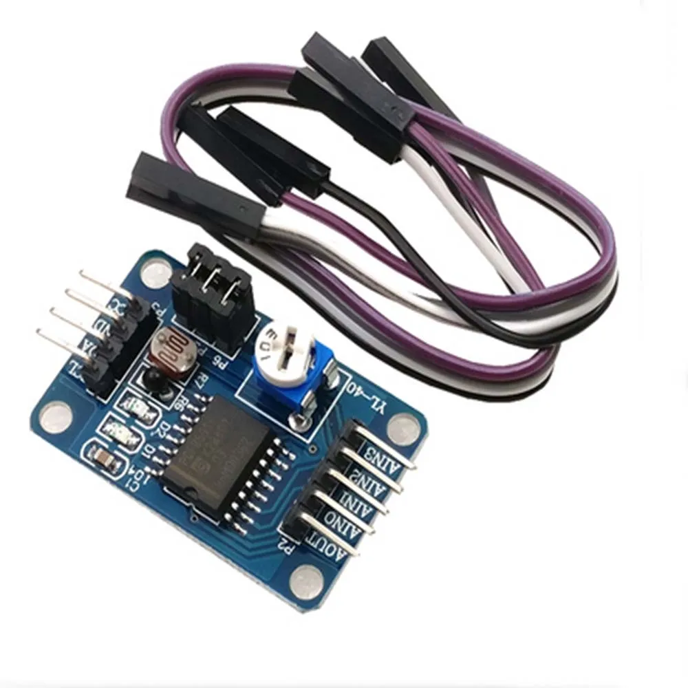 1pcs PCF8591 AD / DA Conversion of Digital Converter Module Temperature Illumination