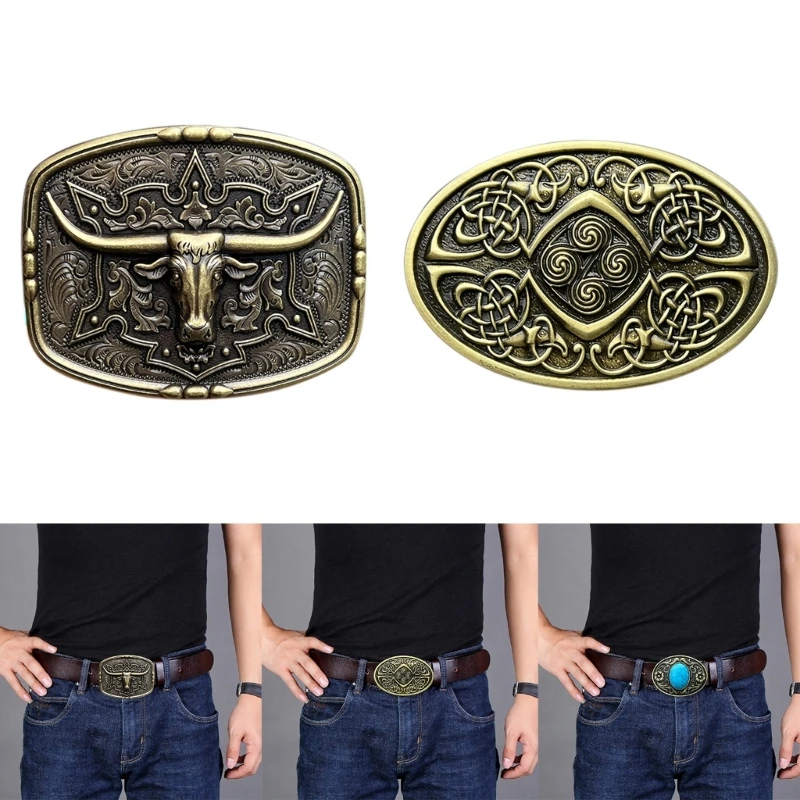 Boucle ceinture secours pour remplacement ceinture, accessoires pour vêtements Cowboy, livraison directe