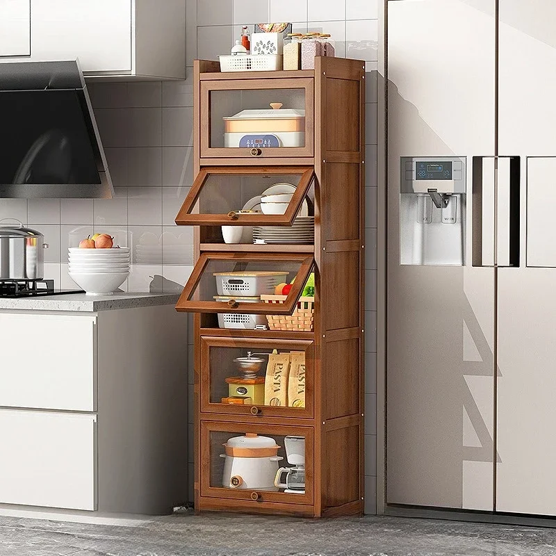 Internet Celebrity Side Cabinet Integrated Wine Cabinet Wall Locker Cabinet Shelf Premium Premium