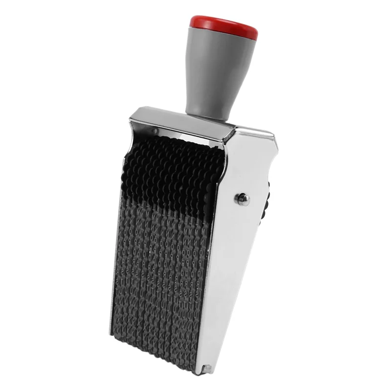 

ABAE-5X 16-значный роликовый штамп, персонализированный символ с английским алфавитом и цифрами, роликовый штамп, многофункциональный DIY