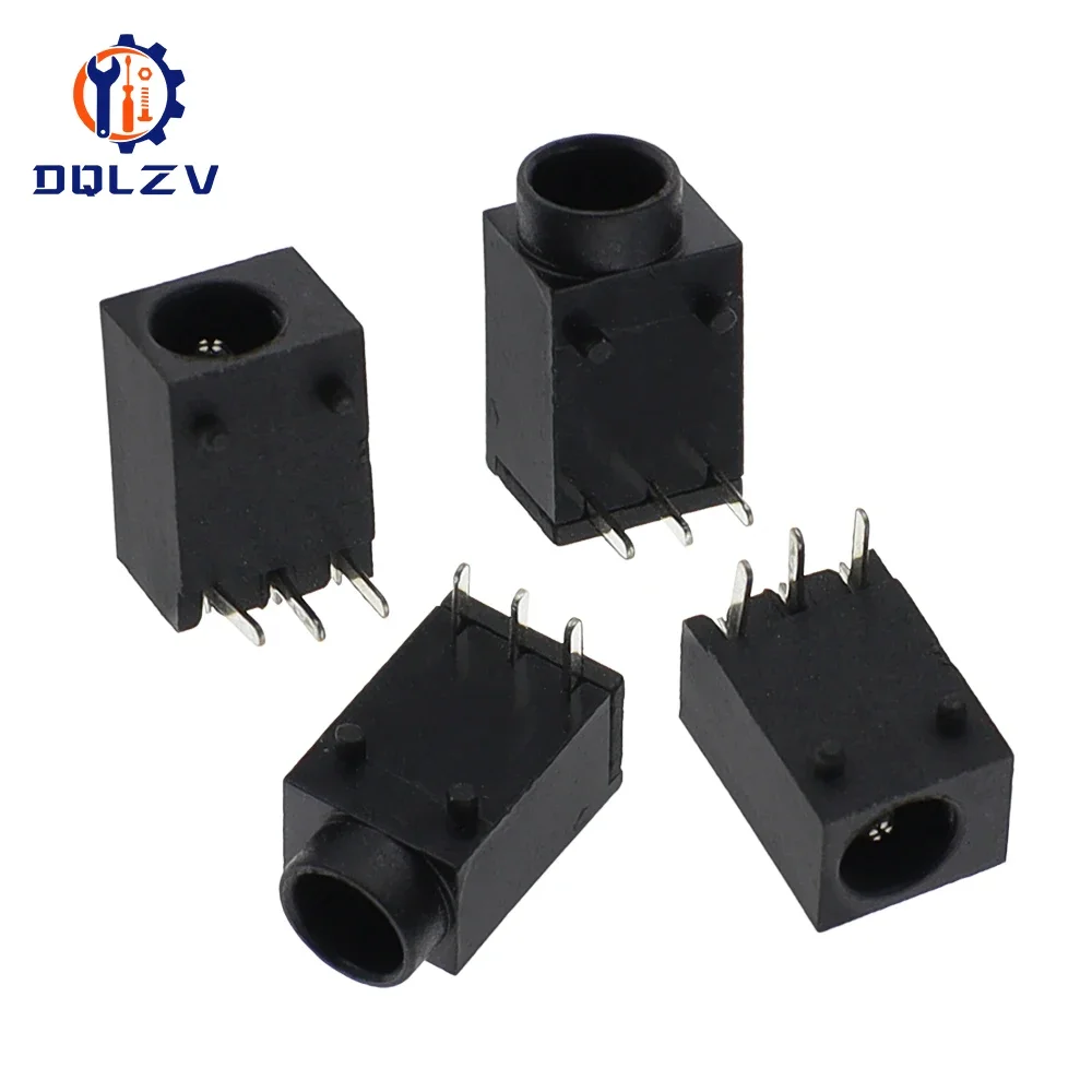 DC Power 3Pin Supply Socket Connector DC003 Needle 1.3MM DC-003 3.5*1.3 mm