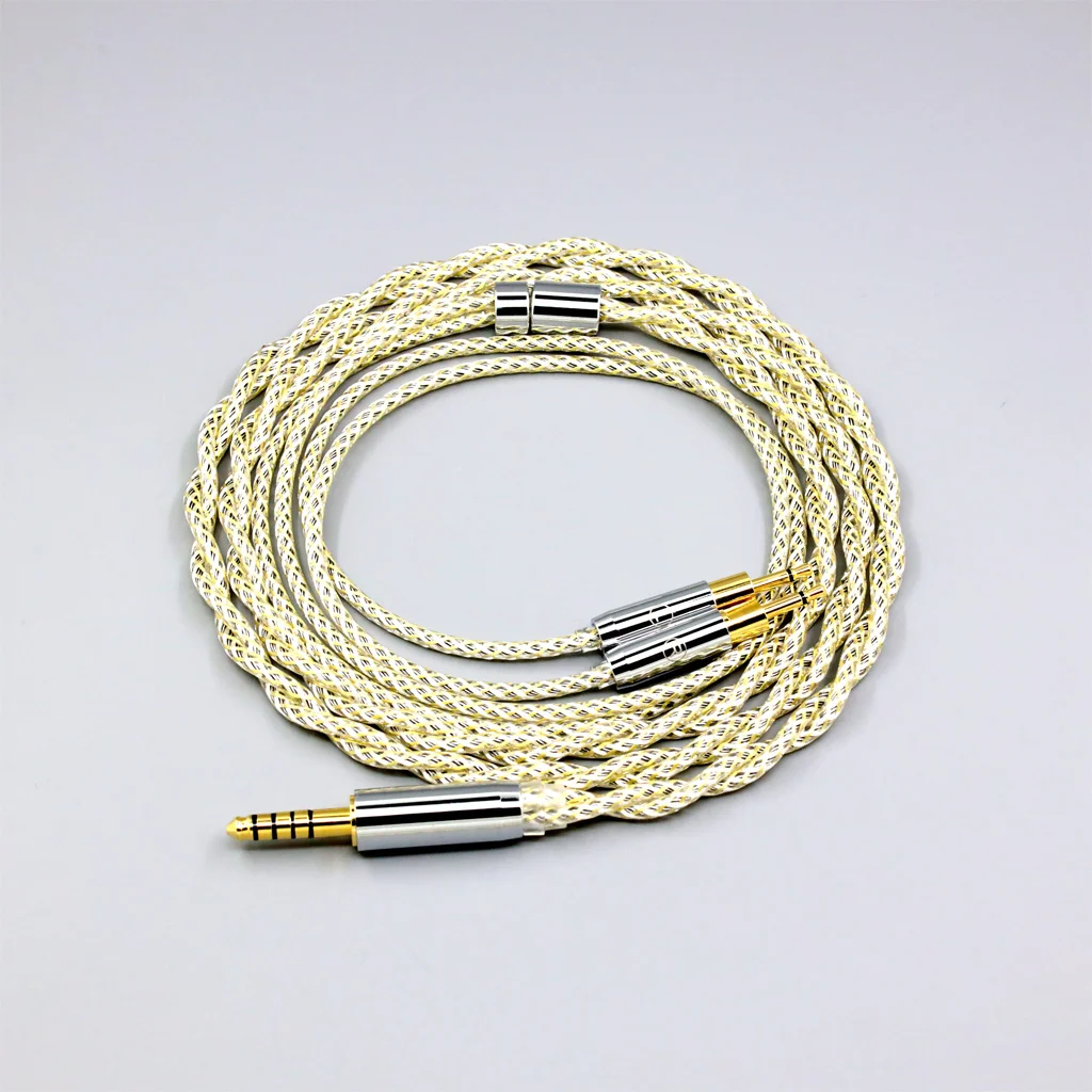 

Shielding Silver OCC Earphone Cable For Sennheiser HD700 Headset 2.5mm pin Headphone TypeS 23AWG Litz 8918