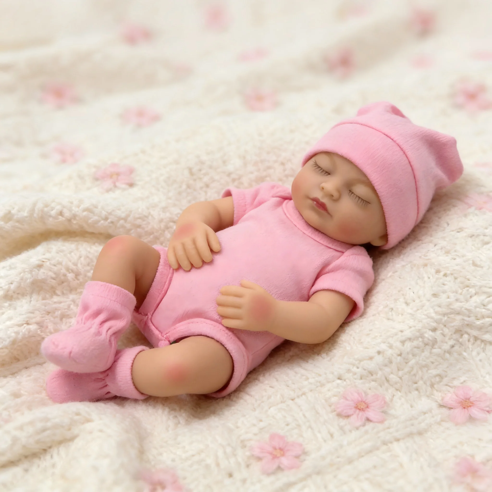 Poupées Reborn réalistes de 13 pouces, poupées Reborn à corps entier pour filles, cadeaux de Noël et d'anniversaire (13 pouces)