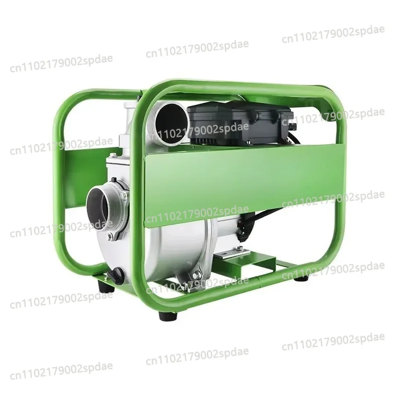 3 Inch High Volume Solar Powered Agricultural Irrigation Booster Pump Portable Self Priming Shallow Well Water Transfer System
