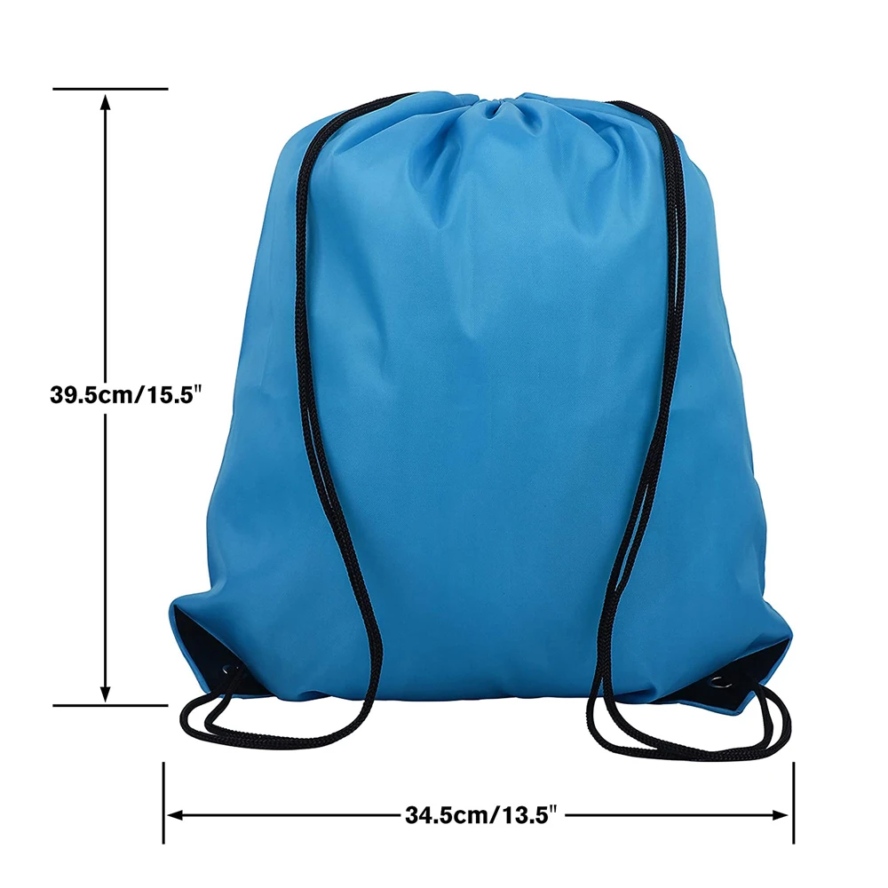 Sac à dos de vêtements de natation portable pour l\'école, sacs de rangement de sport épais, sac à chaîne de proximité