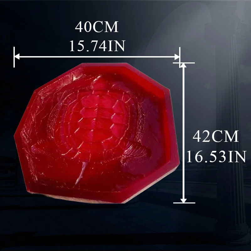 Simulation Turtle Cement Stepping Stone Mold for Garden Park Paving Brick Ting Step Stamp Wall Casting Mould
