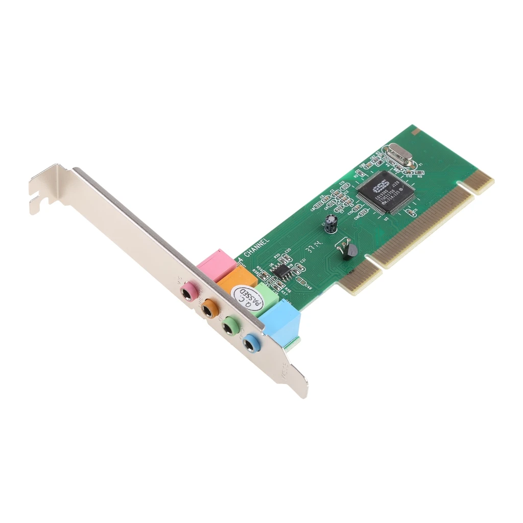 PCIE Sound Card 4.1 Desktop Computer Built-in PCI-E 8738 Stereo Audio 5-channel Expansion Card Digital Sound Card Dropship