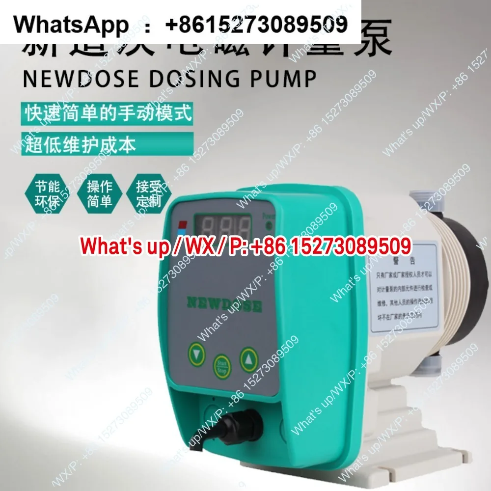 مضخة الحجاب الحاجز الكهرومغناطيسية DFD-09-03-M مضخة الجرعات مع معدل تدفق الحجاب الحاجز القابل للتعديل ، مضخة قياس NEWDOSE