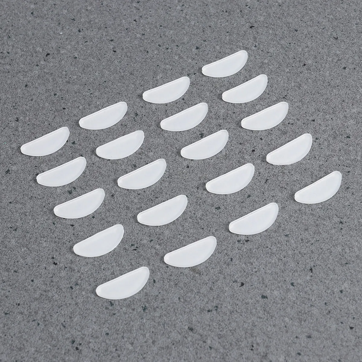 

10 шт. силиконовых накладок для носоупоров очков, самоклеящиеся, противоскользящие, регулируемые по высоте, комфортные, для пластиковых и металлических оправ