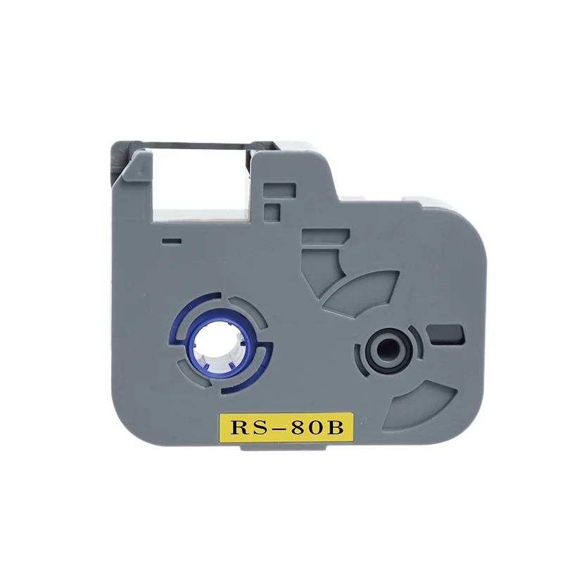 KM-512W LS-12W Non-Adhesive  Label Tape Compatible with BIOVIN S600 S650 S700 Wire Marking Consumables