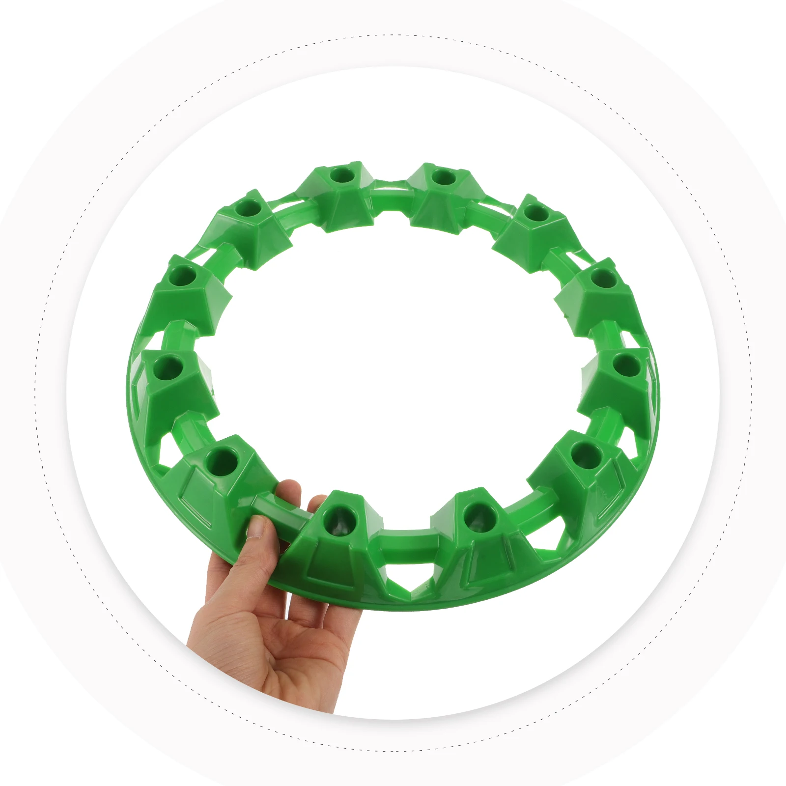 

10 Inch ATV Wheel Hub Cover Stylish Durable Plastic Cap Decorative Rim Protection Car Wheel Enhancement Accessories