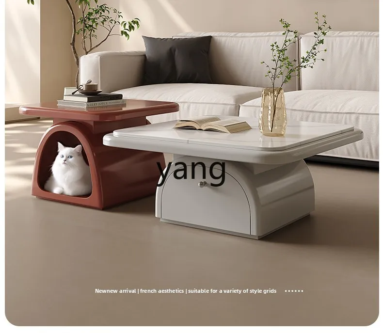 LTT new coffee table combination modern simple living room Italian minimalist light luxury high-end home