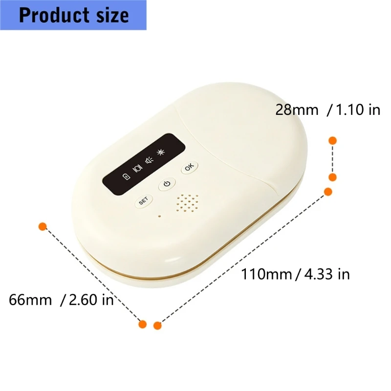  Professional Pee Alarm with Vibration Sound Reminding for Boys Girls Toddlers