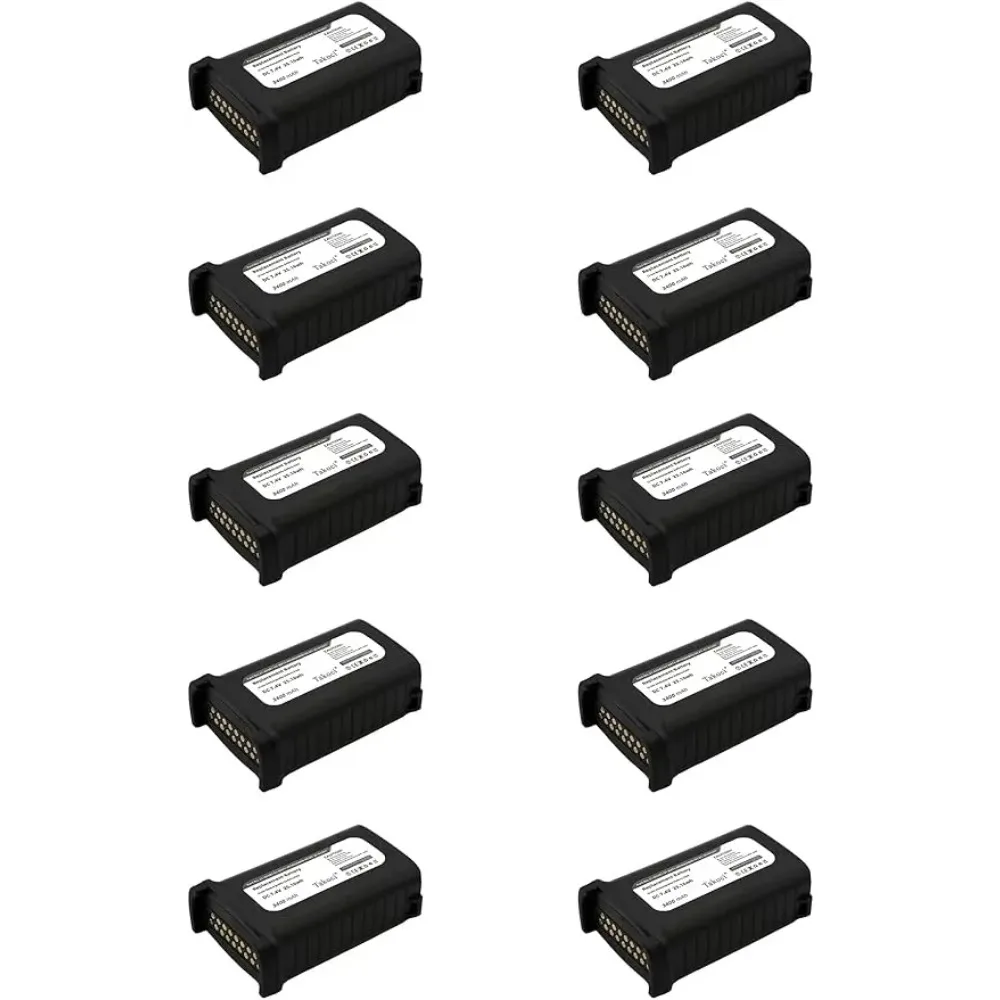 10-Pack 3400mAh Replacement Battery for Symbol MC9000 MC9010 MC9050 MC9060 MC909 MC9090 MC9097 MC9190 Series Mobile Computer