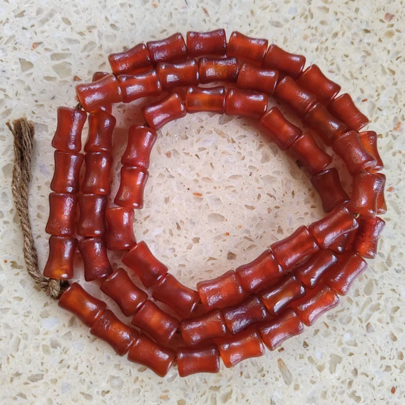 

8X12Mm Old Agate Knot Loose Beads Bracelet Necklace Beading Materials Accessories