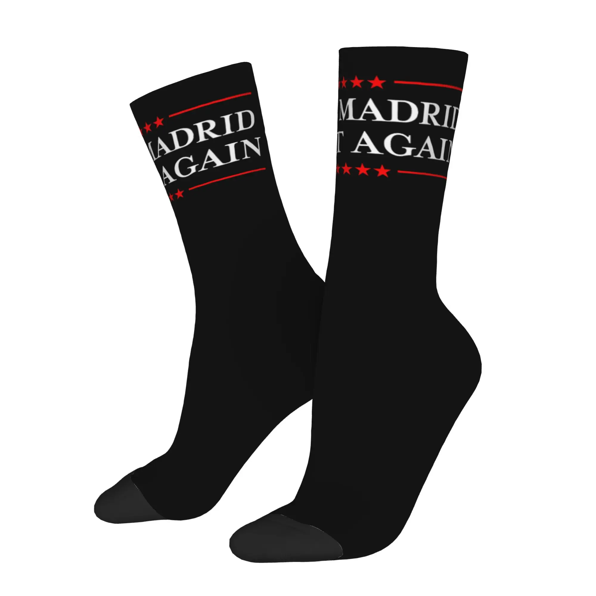 Make Spain Great Again  Outfits Men Women Socks Breathable  Skateboard Crew Stockings Warm Wonderful Gifts