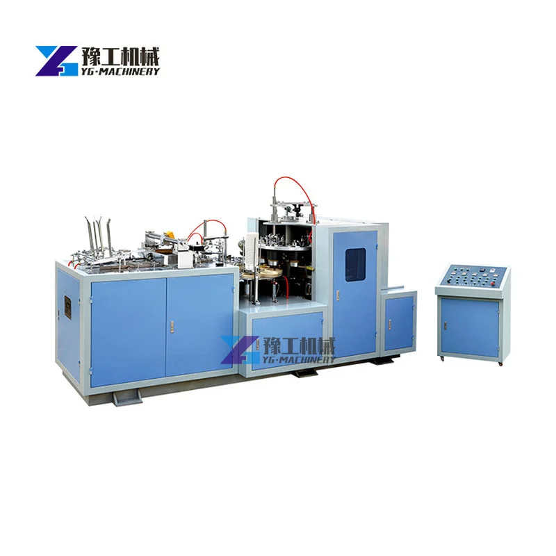 Three-dimensional Packing Machine Price Kraft Lunch Hamburger Paper Box Machine Automatic Paper Box Making Forming Machine