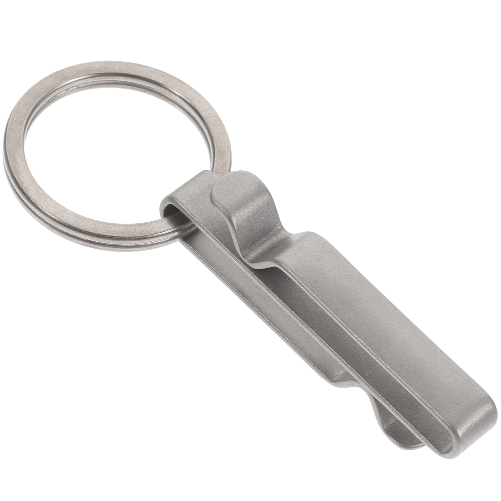 

Titanium Key Compact Belt Carabiner Key Ring Clip Carabiner Accessory Belt Clip For Keys for Men Camping Hiking