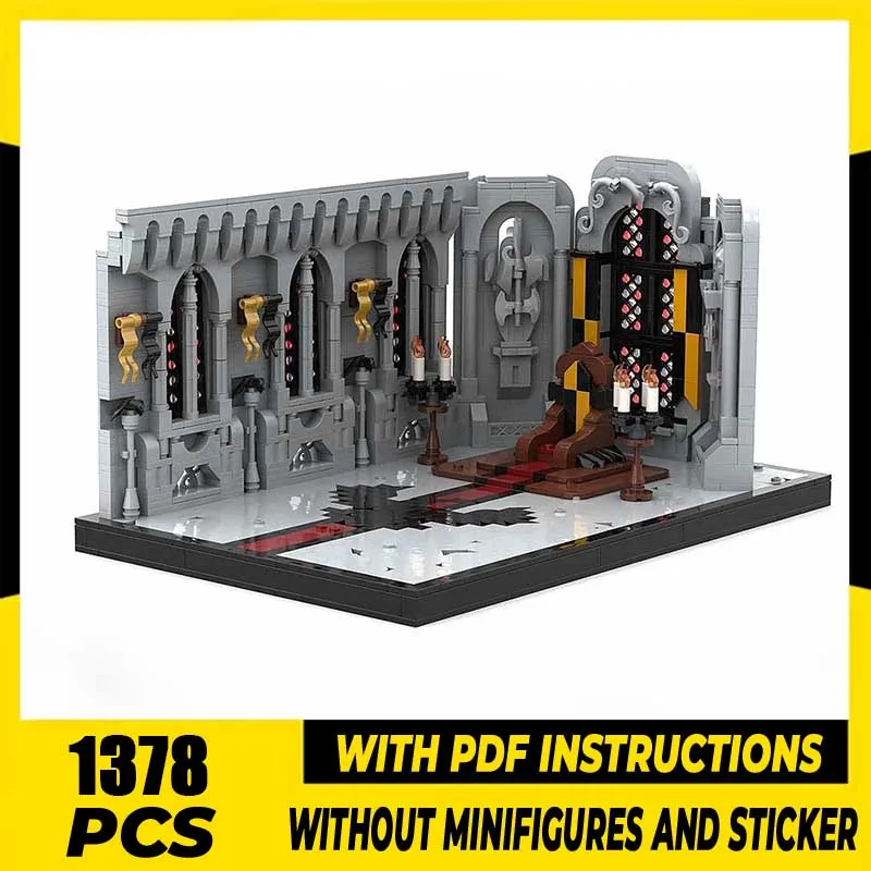 

Moc Building Blocks The Crow Duke's Parliament Hall ​​​​​​​Model Technology Bricks DIY Assembly Castle Toys Construstion Gifts