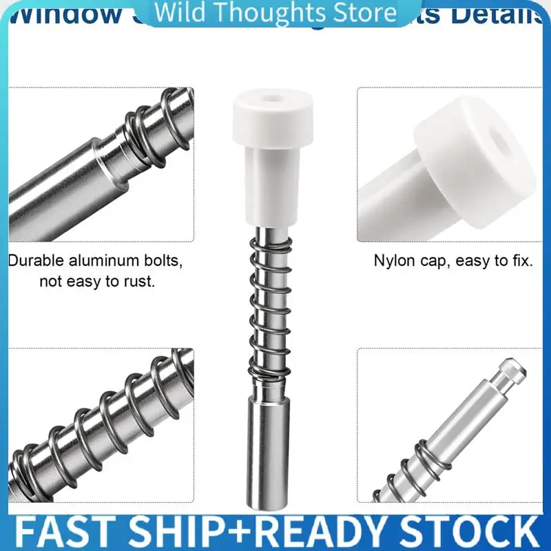

30 Pack Window Screen Plunger Latches 5/32 Inch X 1-1/2 Inch,For Aluminum Window Screens,Plunger Latch Clips-[Qahk]