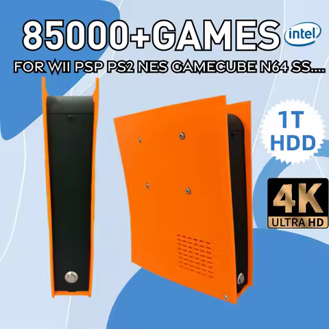 New! M88 Retro Game Console Built-in 85000+Games 4K 60+emulator FOR XBOX WII PS2 SS NGC Wireless Controller Four Game Player