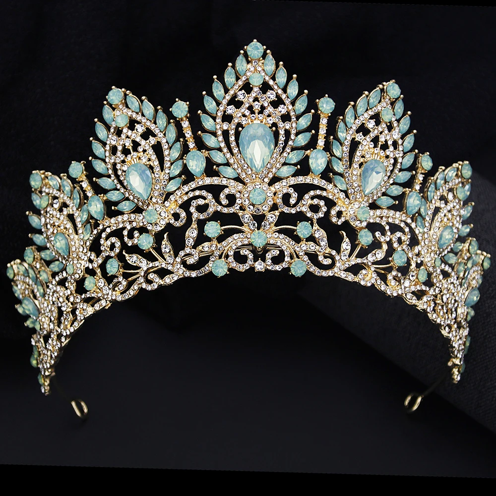 Yellow Tiara Queen Diadem Brid - Vintage Fashion Queen ulasan dan harga