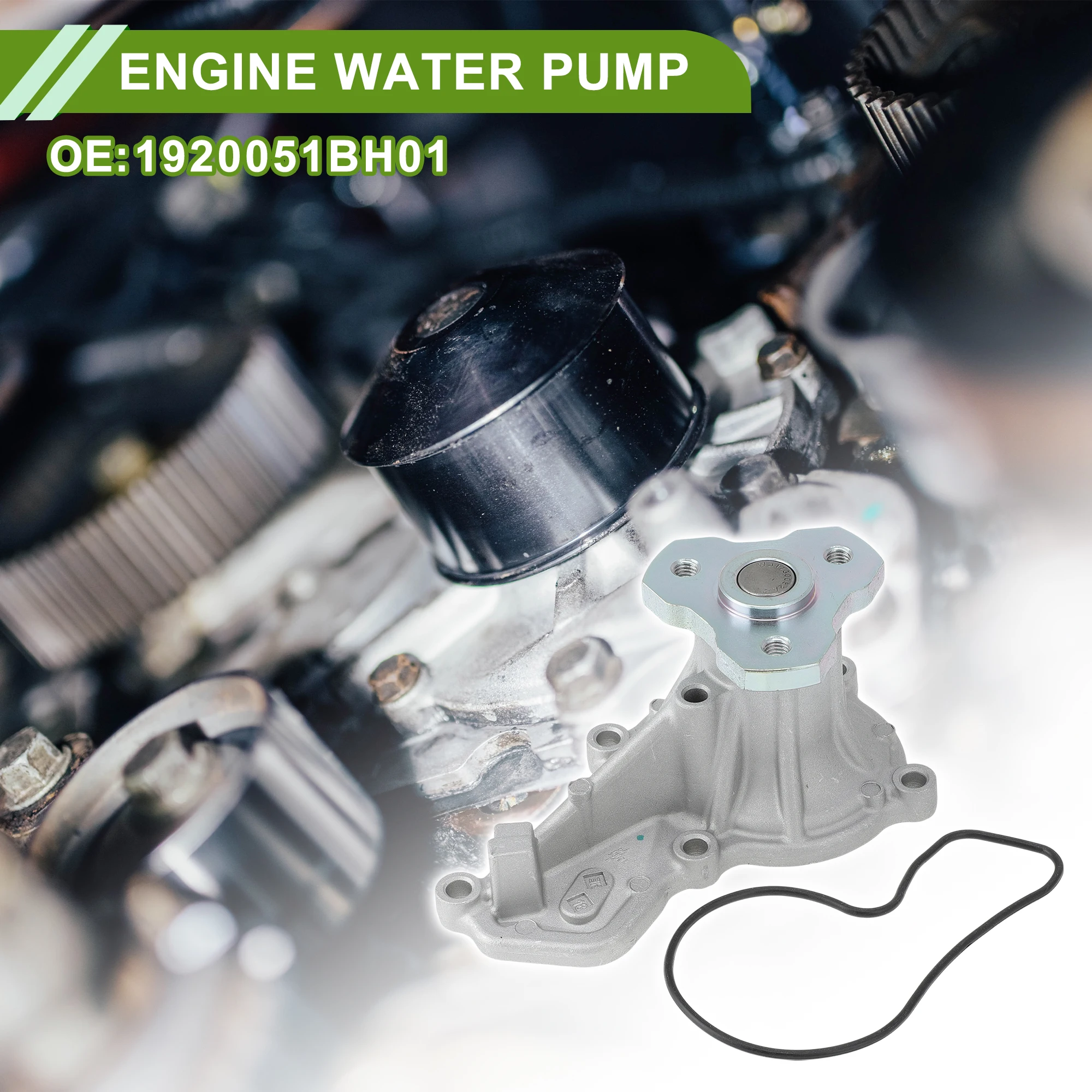 

Водяной насос двигателя UXCELL для Honda HR-V 2016-2020 No.1920051BH01 Насос охлаждающей воды