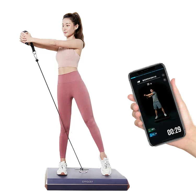 Best Adjustable Free Installation Smart Home Workout Station With Guidance And Courses