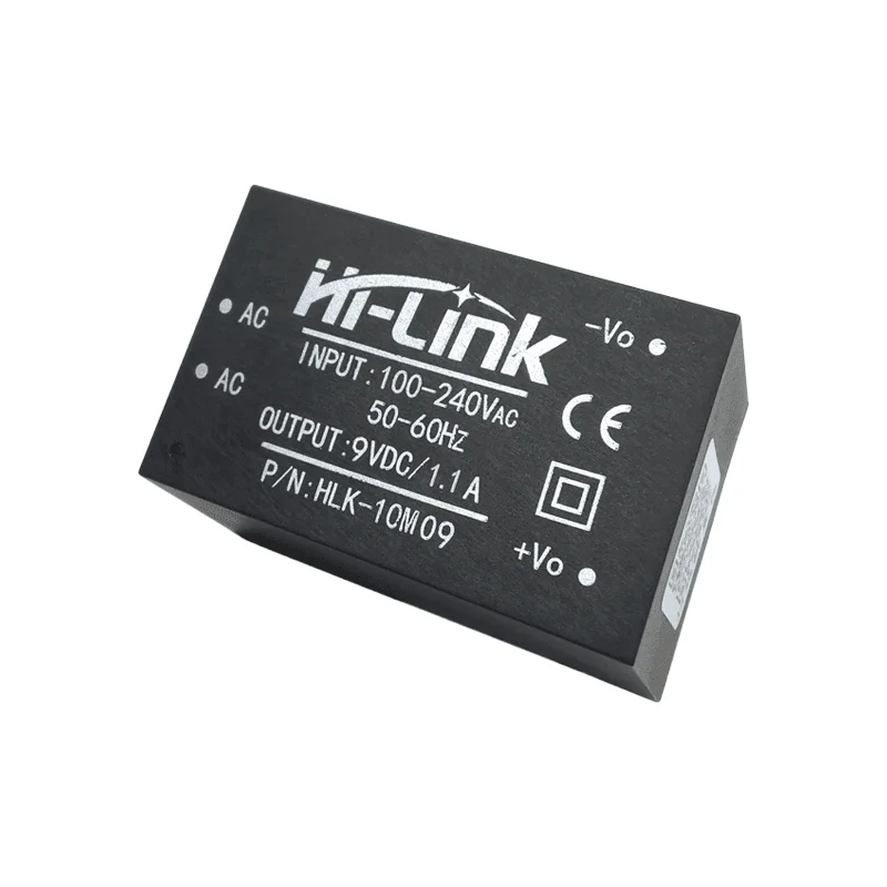 Módulo conversor de energia hi-link AC-DC 10W 220V a 3.3V 5V 9V 12V 24V HLK-10M03 10M05 10M09 10M12 10M24 Casa inteligente