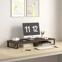 30/40/50cm Home office desk and laptop stand simple Desktop storage rack computer monitor stand riser white