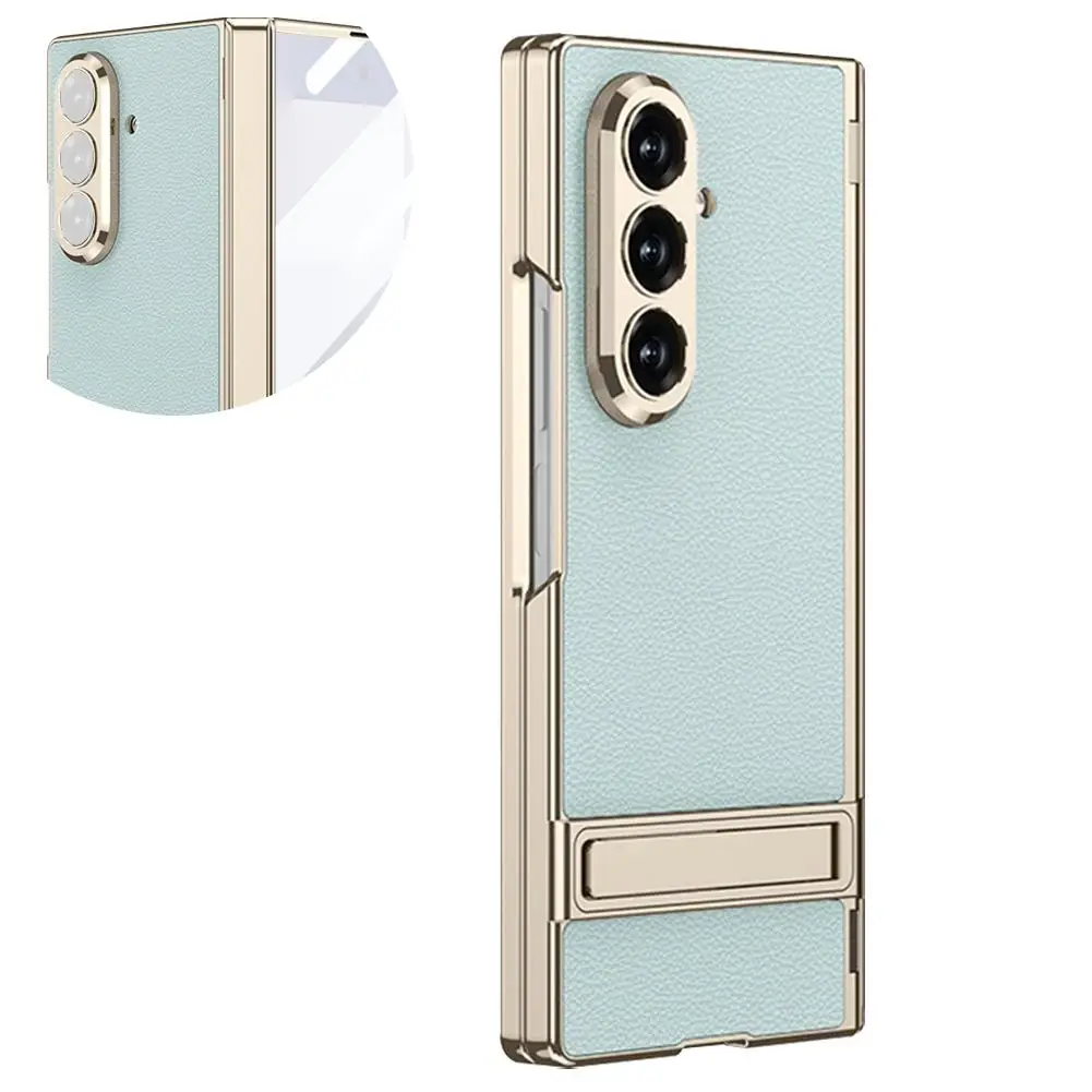 

Защитный чехол из искусственной кожи с петлями для Samsung Galaxy Z Fold 7 Fold 7 O2Y7