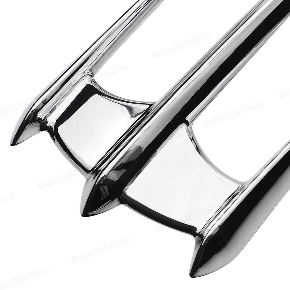 1pcs Front Fender Accent Trim For Honda Goldwing GL1800 F6B VTX1300 VTX1800 Motorcycle Chrome Decoration Accessories ABS Plastic