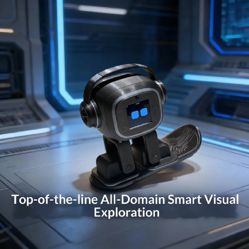 AI version EMO desktop robot intelligent interactive chat dancing listening robot