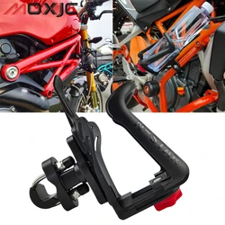 Motorcycle Water Bottle Bracket Drink Cup Holder Water Bottle Cage for DUCATI Multistrada 950 1260 1200/Enduro/Enduro Pro/S