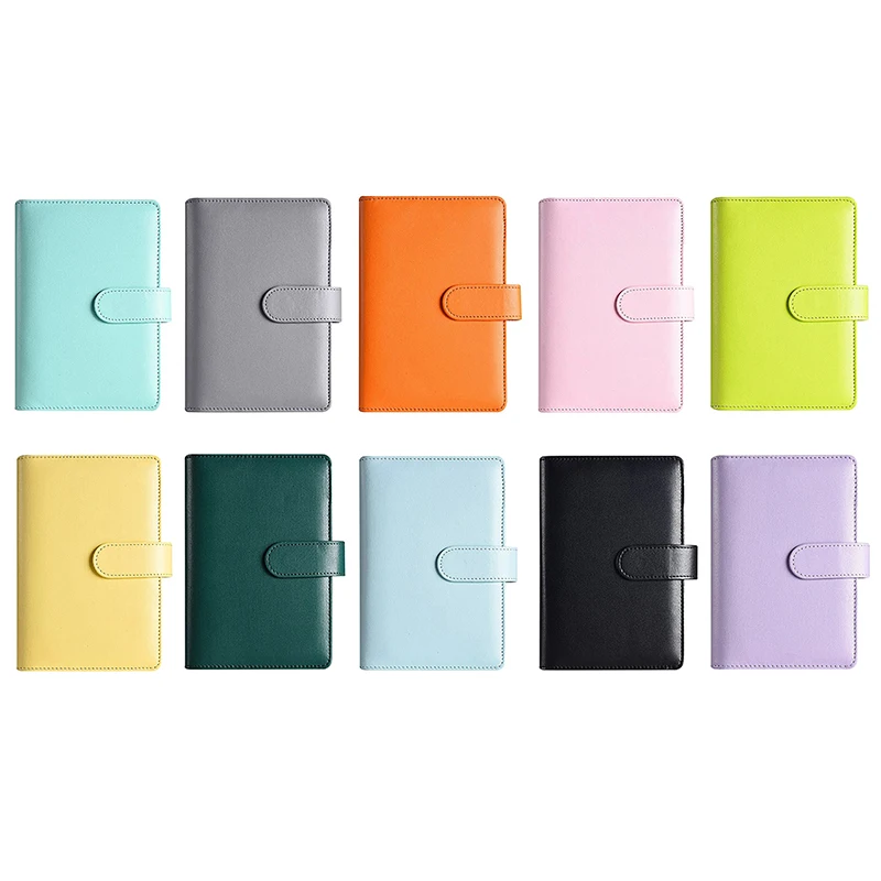 Photocard Binder Book Macaroon Bow Decor Photo Album Collect Book Large Capacity Photocard Holder