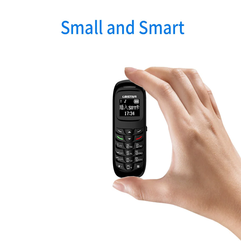 L8Star BM70 Portable Mini Mobile Phone Bluetooth-compatible Cell Wireless Headset Cell Phone Dialer Gtstar BM70 GSM 32+32M