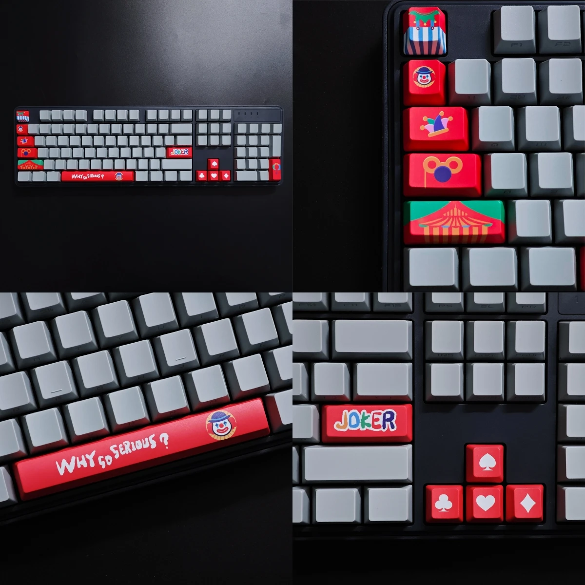 12 Keys PBT Keycap Set OEM Profile Dye-Sublimated Legends for Mx Cherry Switch Mechanical Keyboard Kit