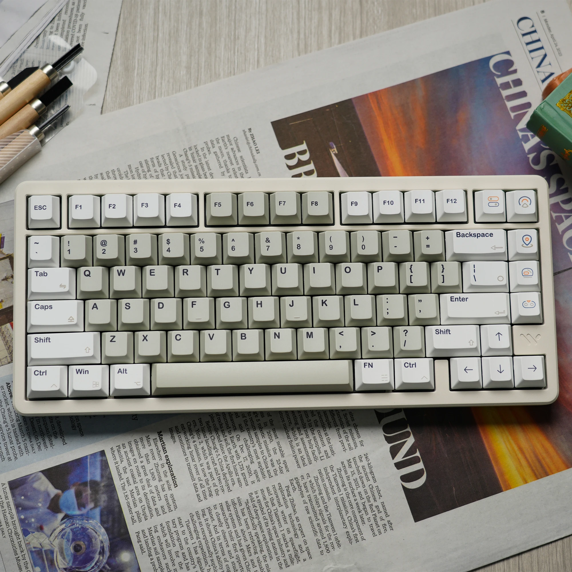 Custom Cherry Profile Keyboard Keycaps 134 Keys Five Side Dye Sublimation PBT keycaps for Cherry MX Switches Gaming Keyboard