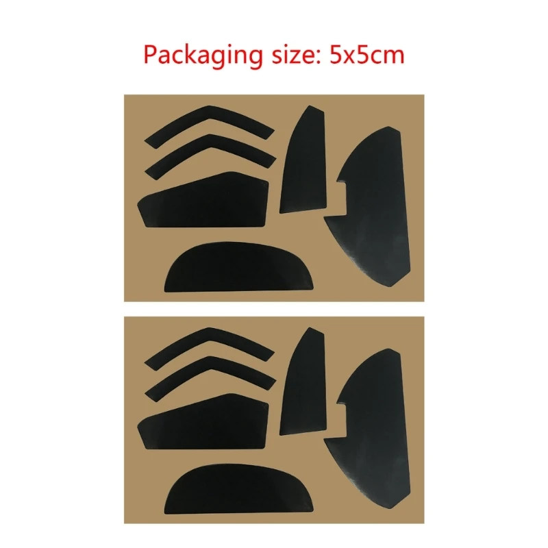 2 jeux patins souris durables, tapis pieds pour souris G602, Super légers, livraison directe