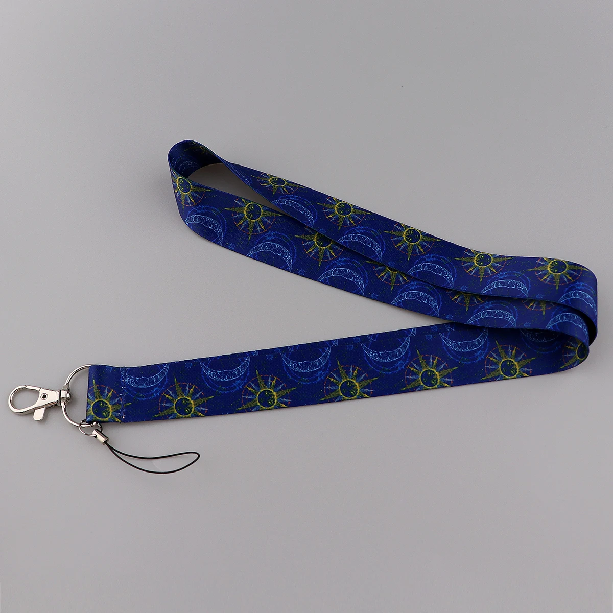 

Sun And Moon Lanyards for Keys Neck Strap Gym Lariat Cell Phone Straps Hanging Rope Keychain Jewelry Accessories Gifts