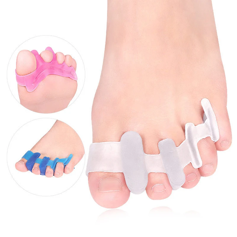 

2pcs Toe Spacers Toe Separators for Overlapping Toes Improve bunions anti-wear toe separator