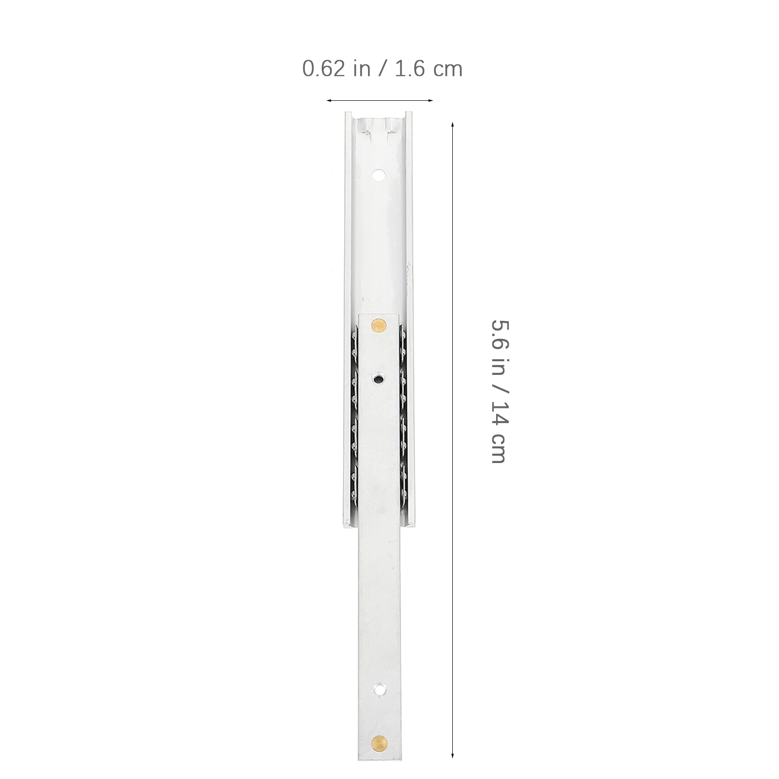 

Slide Rail Drawer Slides Bottom Mount Rollers Miniature Table Dresser Replacement Tracks