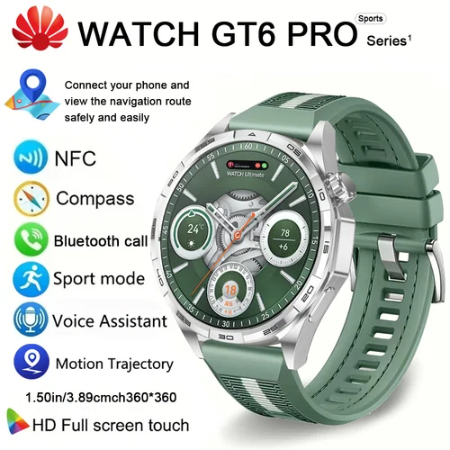 Reloj Inteligente Gt6 Pro (2025) 1,50 Pulgadas Hd Amoled Gps