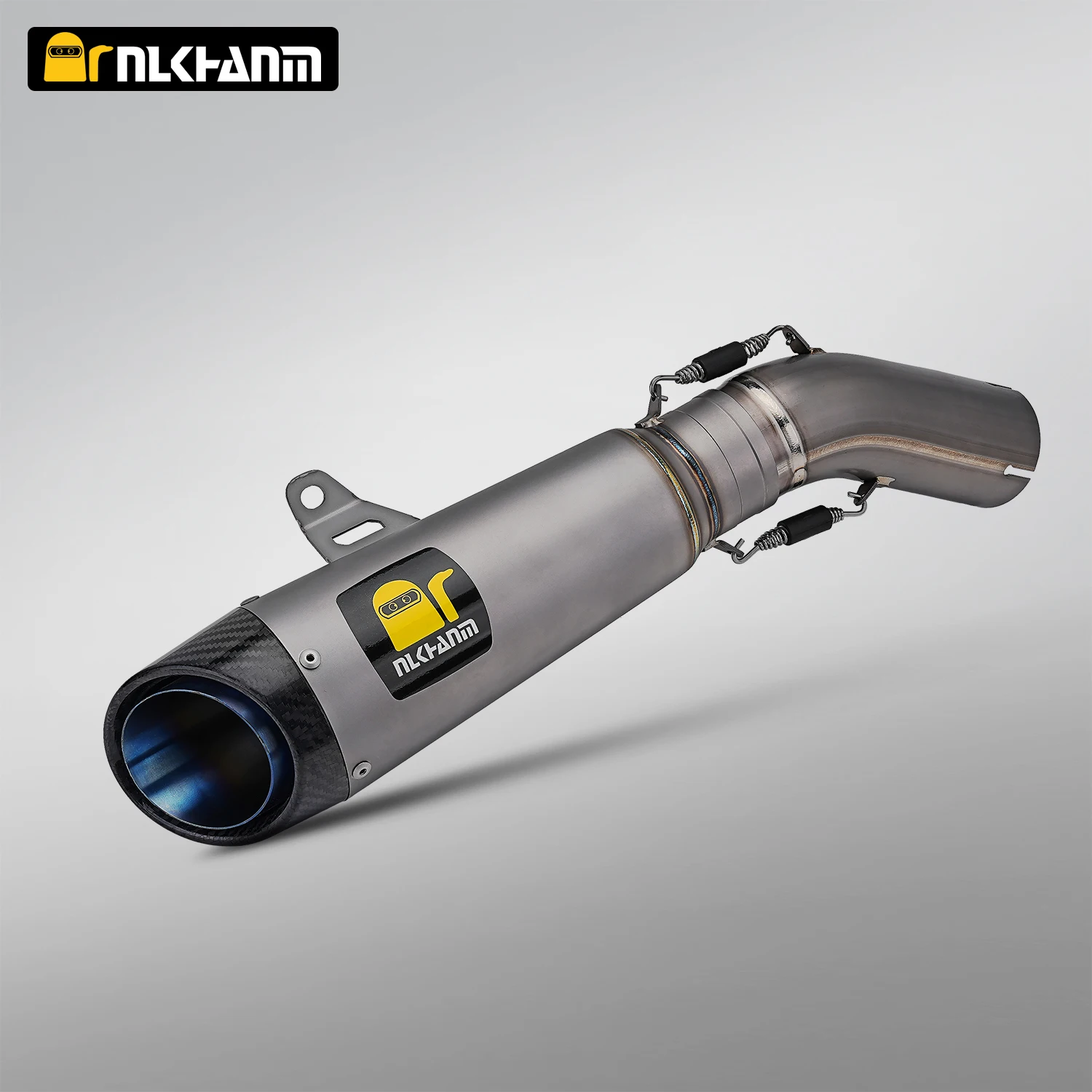 For panigale 959 2016-2019 Motorcycle exhaust system Ti.alloy modification mid link slip on muffler for panigale 959 2016-2019