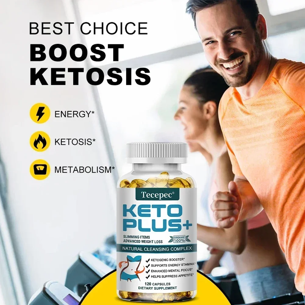 Keto Fat Burner - Fat Burner That Helps with Weight Management, Improves Energy, Endurance, Mental Focus, and Metabolism