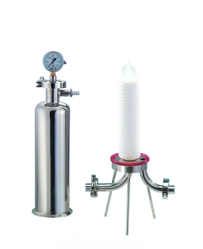 10 Inch SS 304 or 316L Stainless Steel Filter Housing Air Filter Housing Micron Water Filter